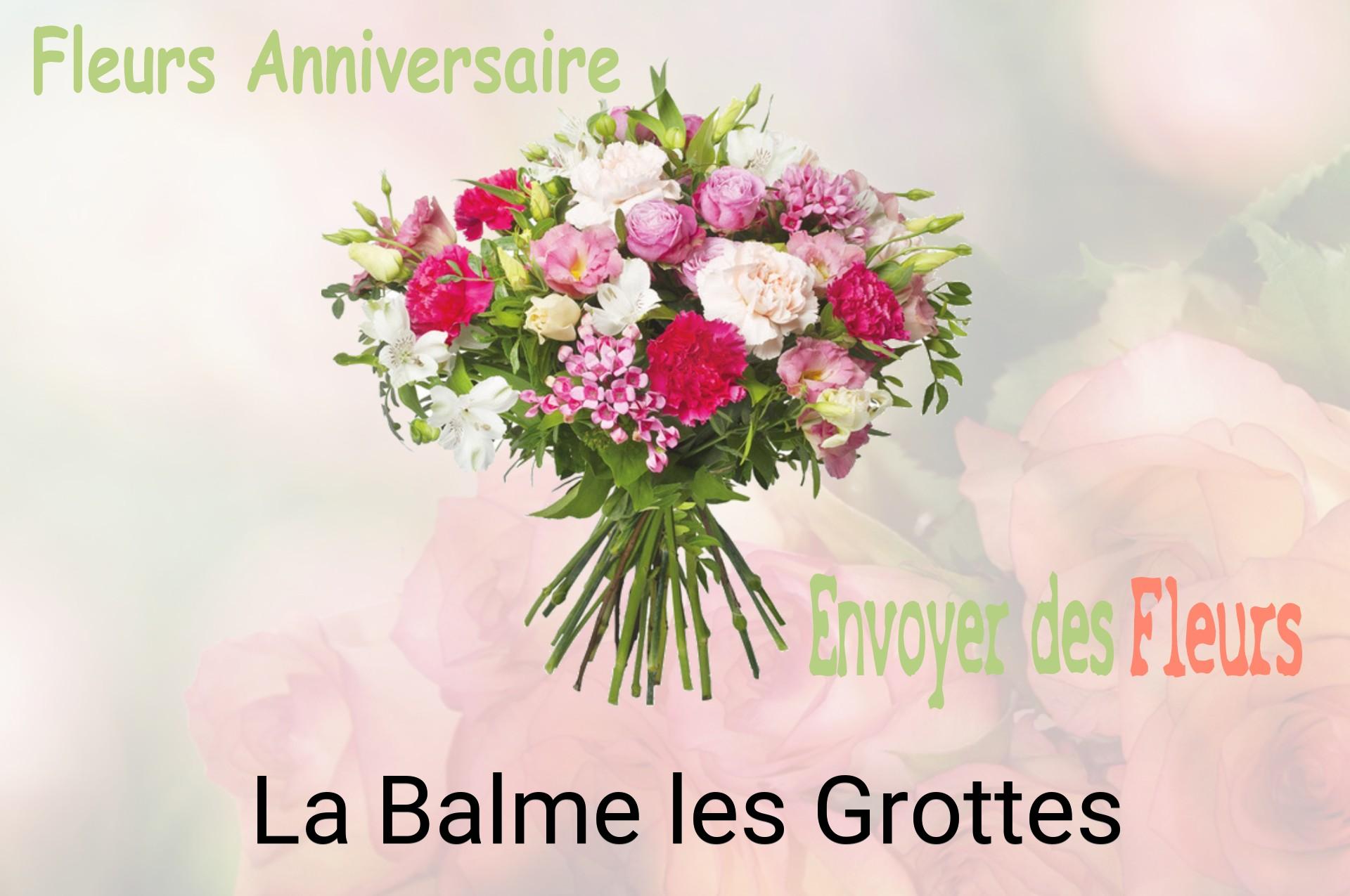 Bouquet de fleurs d’anniversaire livré à La Balme-les-Grottes