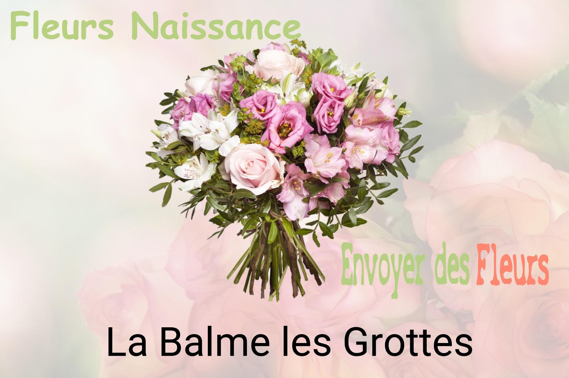 Bouquet de fleurs de naissance livré à La Balme-les-Grottes